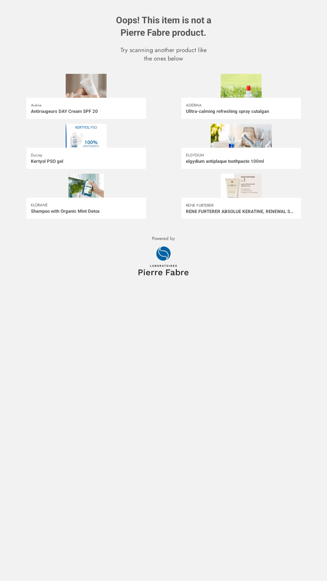 Pierre Fabre — screen 4 of 4