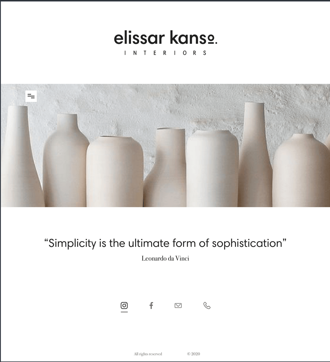 Elissar Kanso — website preview