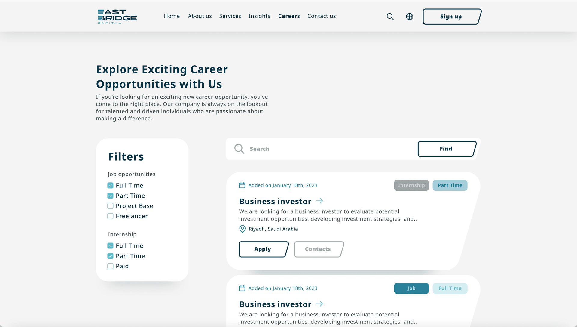 East Bridge Capital — screen 20 of 23