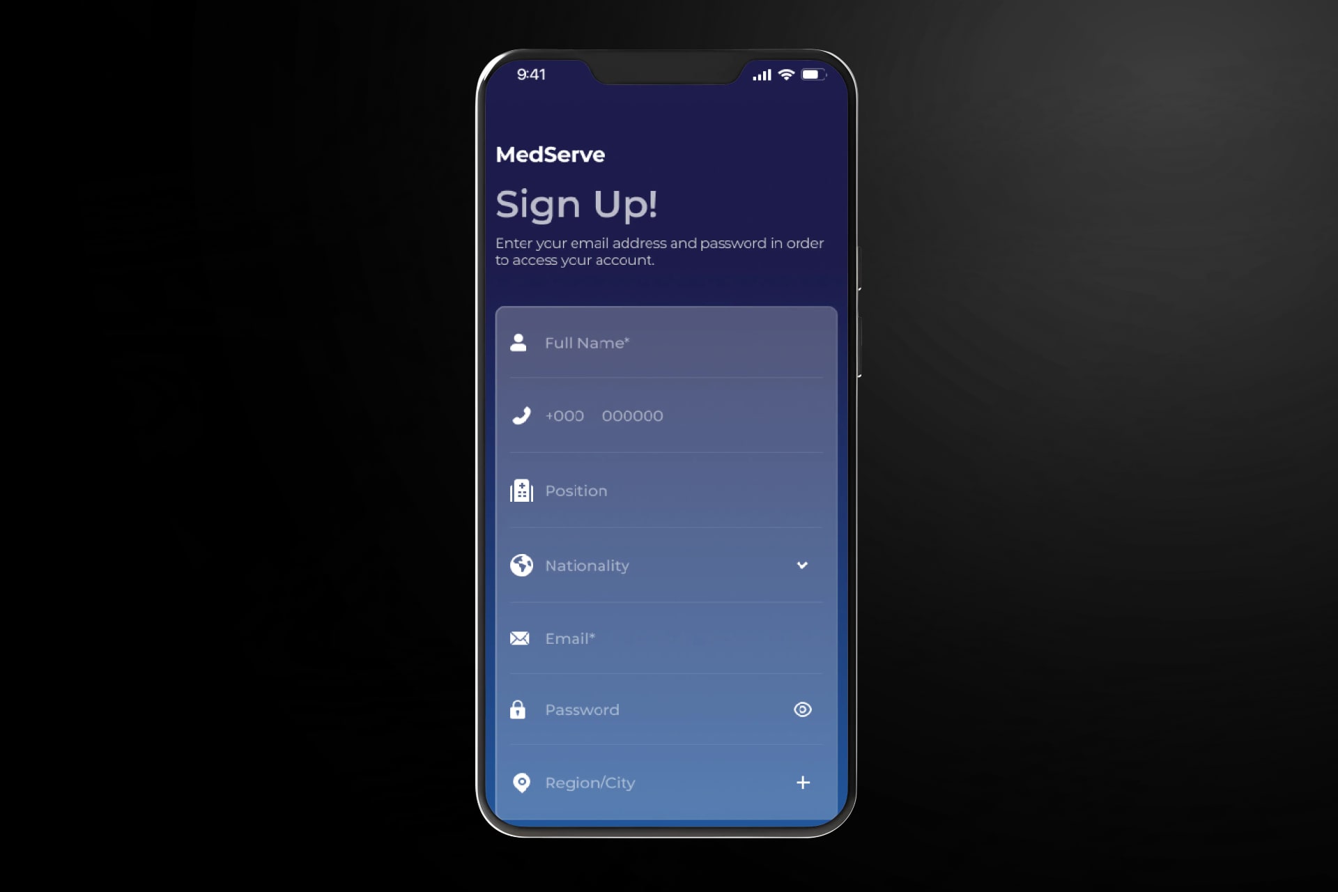 MedServe — screen 3