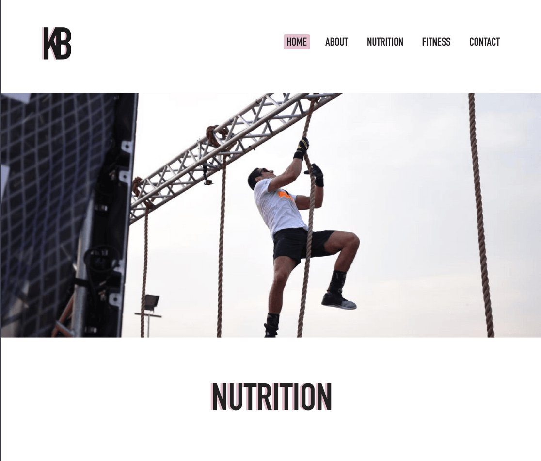 Kalim Bechara — website preview
